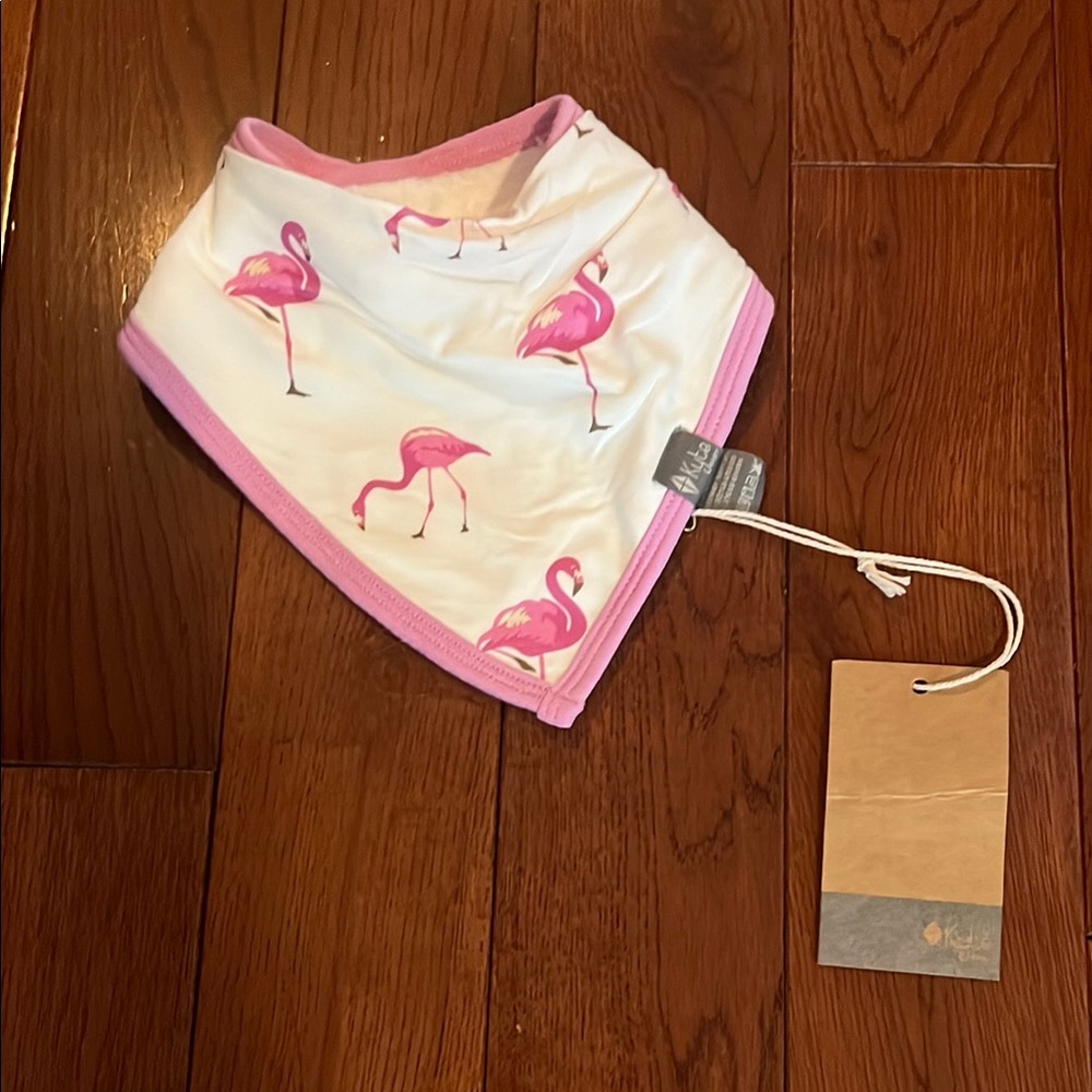 Kyte BABY Pink Flamingo Bib